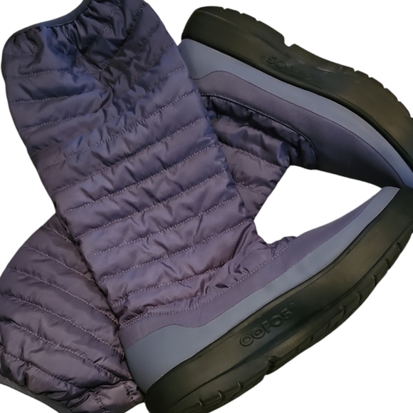 OOFOS Women's Oomg gray Boot  Lightwght - Picture 2 of 7